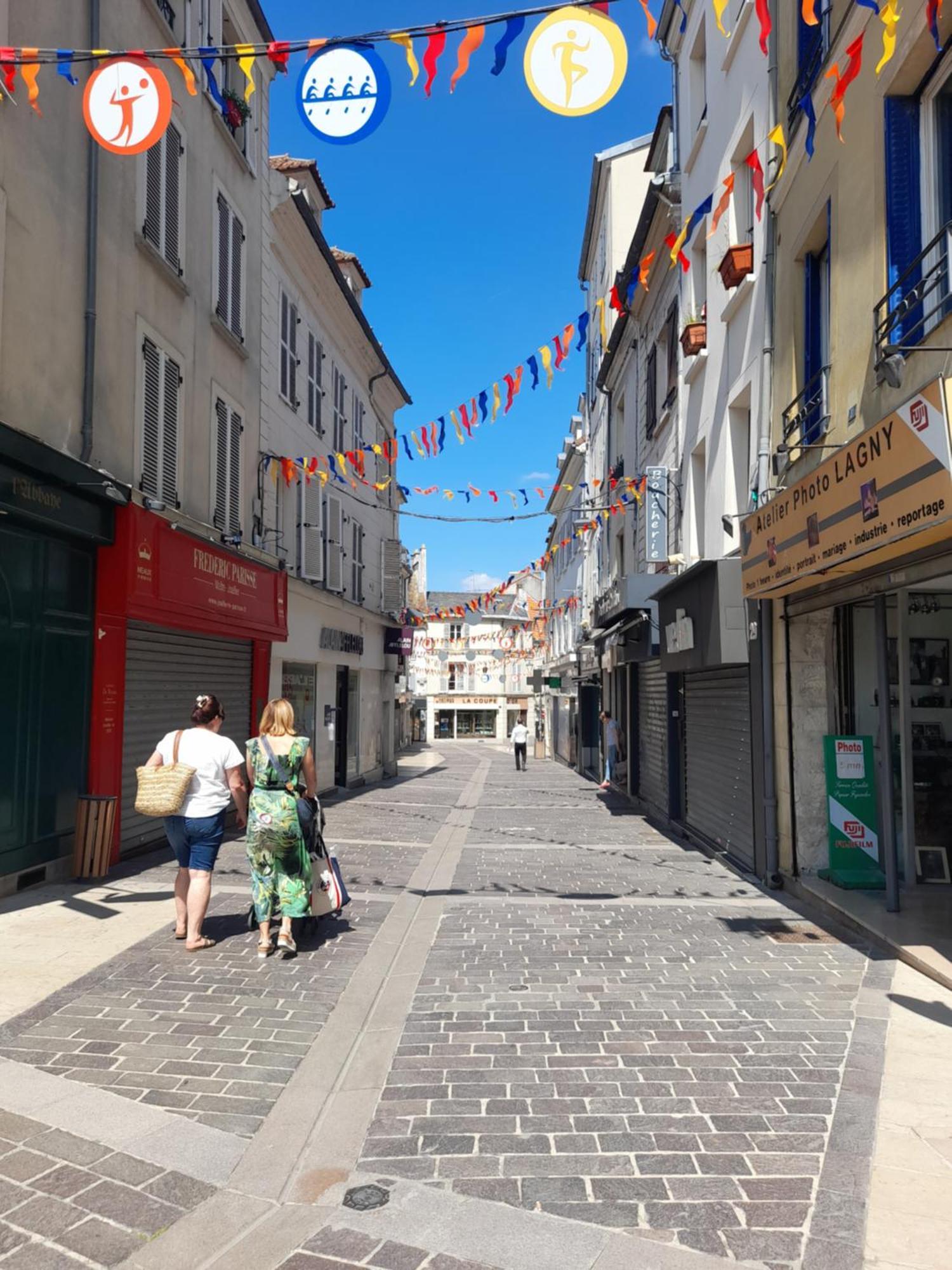 Appart Dans Petit Chateau En Centre Ville Lagny Esterno foto
